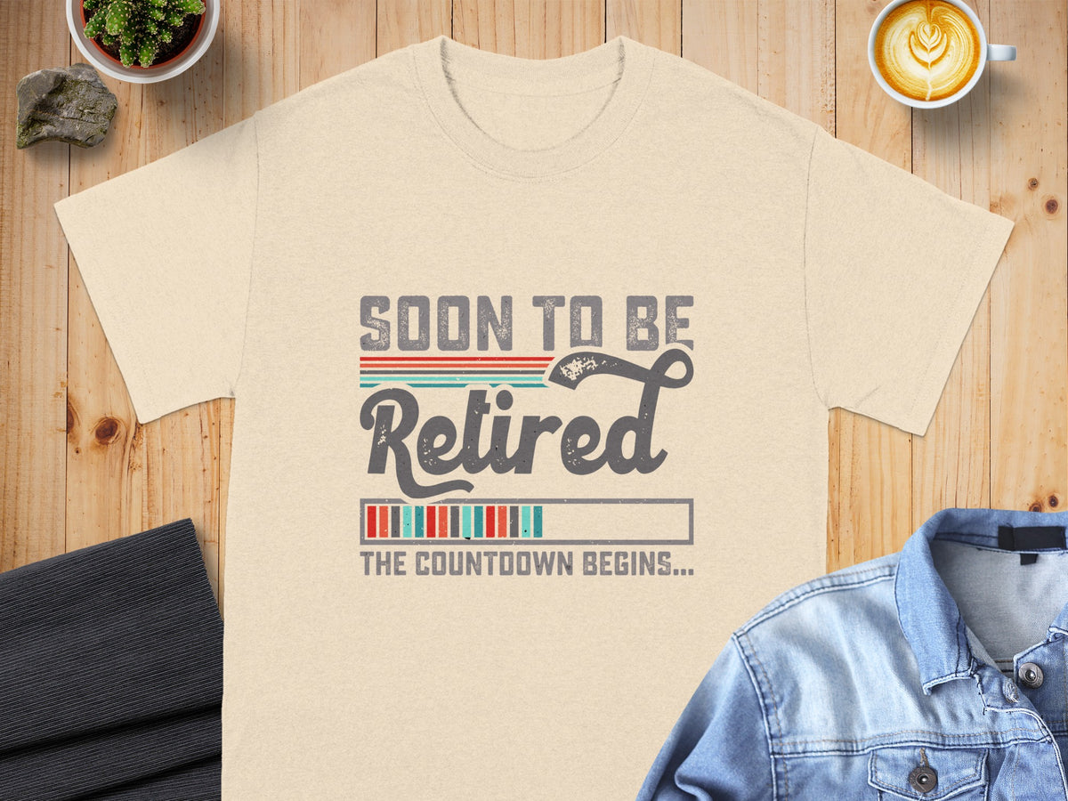 "Soon to be Retired" text with a progress bar and "The Countdown Begins..."